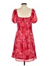 madden nyc 100% Polyester Paisley Pink Cocktail Dress Size L - photo 2
