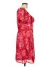 madden nyc 100% Polyester Paisley Pink Cocktail Dress Size L - photo 4