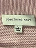 Something Navy Solid Pink Turtleneck Sweater Size L - photo 7
