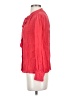 J.Crew 100% Viscose Red Long Sleeve Blouse Size 4 - photo 5