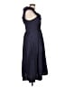 TCEC Solid Blue Casual Dress Size L - photo 4