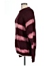 Chaps 100% Cotton Tie-dye Burgundy Pullover Sweater Size L (estimated) - photo 5