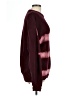 Chaps 100% Cotton Tie-dye Burgundy Pullover Sweater Size L (estimated) - photo 4