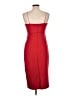Unbranded Solid Red Cocktail Dress Size L - photo 2
