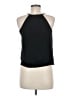 Pink Rose 100% Polyester Black Sleeveless Blouse Size M - photo 2