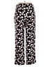 Wildfang 100% Polyester Floral Blue Casual Pants Size 14 - photo 2