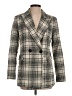 Primark Plaid Ivory Coat Size 4 - photo 1