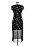 No Comment Floral Black Casual Dress Size L - photo 2