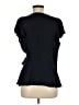 Ann Taylor LOFT 100% Polyester Black Short Sleeve Blouse Size M - photo 2