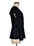 Ann Taylor LOFT 100% Polyester Black Short Sleeve Blouse Size M - photo 4