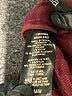 dalia Solid Burgundy Active Pants Size M - photo 8