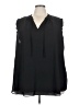 Torrid Black Sleeveless Blouse Size 4X Plus (4) - photo 1