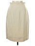 Amanda Smith 100% Polyester Solid Ivory Formal Skirt Size 4 - photo 1