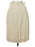 Amanda Smith 100% Polyester Solid Ivory Formal Skirt Size 4 - photo 2