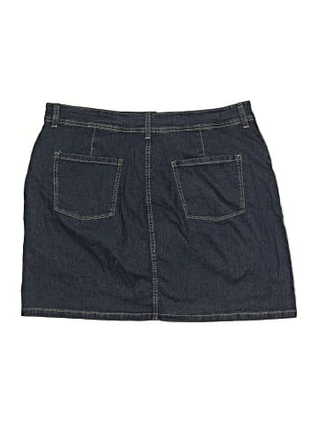 St. John's Bay Denim Skirt (view 2)