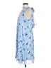 Elle 100% Polyester Blue Casual Dress Size M - photo 5