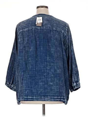 Purejill 3/4 Sleeve Blouse (view 2)