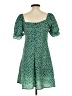 Assorted Brands 100% Polyester Green Casual Dress Size L - photo 2