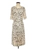 BCBGMAXAZRIA Paisley Ivory Casual Dress Size S - photo 1