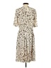 BCBGMAXAZRIA Paisley Ivory Casual Dress Size S - photo 2
