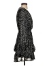 Aqua Paisley Black Cocktail Dress Size S - photo 4