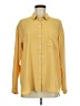 J.Jill 100% Polyester Color Block Yellow Long Sleeve Blouse Size M - photo 1