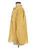 J.Jill 100% Polyester Color Block Yellow Long Sleeve Blouse Size M - photo 5