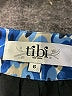 Tibi 100% Silk Animal Print Blue Casual Dress Size 6 - photo 7