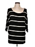 Renee C. Black 3/4 Sleeve Top Size L - photo 1