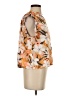 THML 100% Cotton Floral Orange Sleeveless Blouse Size S - photo 4