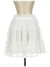 Shein Solid White Casual Skirt Size 6 - photo 2