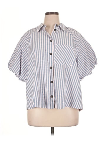 Maeve by Anthropologie Short Sleeve Blouse (view 1)