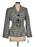 Jones Studio 100% Polyester Houndstooth Ivory Blazer Size 12 Petite - photo 1