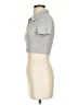 Shein Silver Short Sleeve Turtleneck Size XS - photo 5