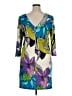 Muse Print Purple Casual Dress Size 16 - photo 2