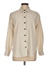 H&M L.O.G.G. Solid Ivory Long Sleeve Blouse Size 6 - photo 1