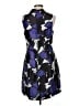 Tyler Boe 100% Polyester Graphic Blue Cocktail Dress Size 6 - photo 2