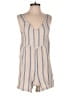 Rip Curl 100% Polyester Stripes Tan Romper Size S - photo 1