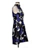 Tyler Boe 100% Polyester Graphic Blue Cocktail Dress Size 6 - photo 4