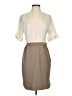 Ann Taylor 100% Polyester Color Block Tan Casual Dress Size 0 - photo 1