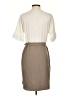 Ann Taylor 100% Polyester Color Block Tan Casual Dress Size 0 - photo 2