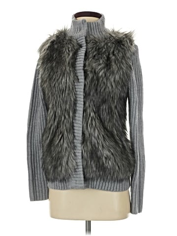 MICHAEL Michael Kors Faux Fur Vest (view 1)