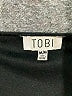 TOBI 100% Polyester Solid Black Casual Dress Size M - photo 7