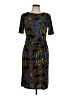 Ellen Tracy Print Blue Cocktail Dress Size 10 - photo 1