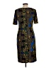 Ellen Tracy Print Blue Cocktail Dress Size 10 - photo 2