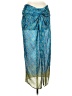 Zara 100% Polyamide Blue Casual Skirt Size M - photo 1