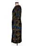 Ellen Tracy Print Blue Cocktail Dress Size 10 - photo 5