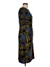 Ellen Tracy Print Blue Cocktail Dress Size 10 - photo 4