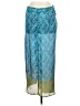 Zara 100% Polyamide Blue Casual Skirt Size M - photo 2