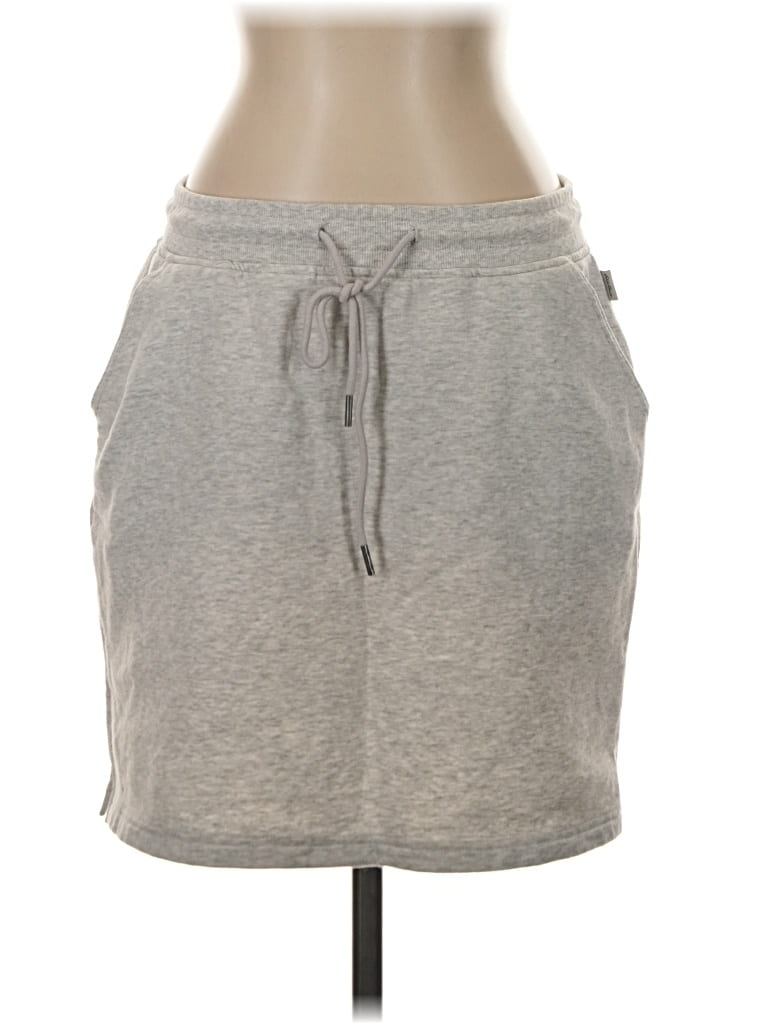 Pre-owned Eddie Bauer Casual Skirt In Gray